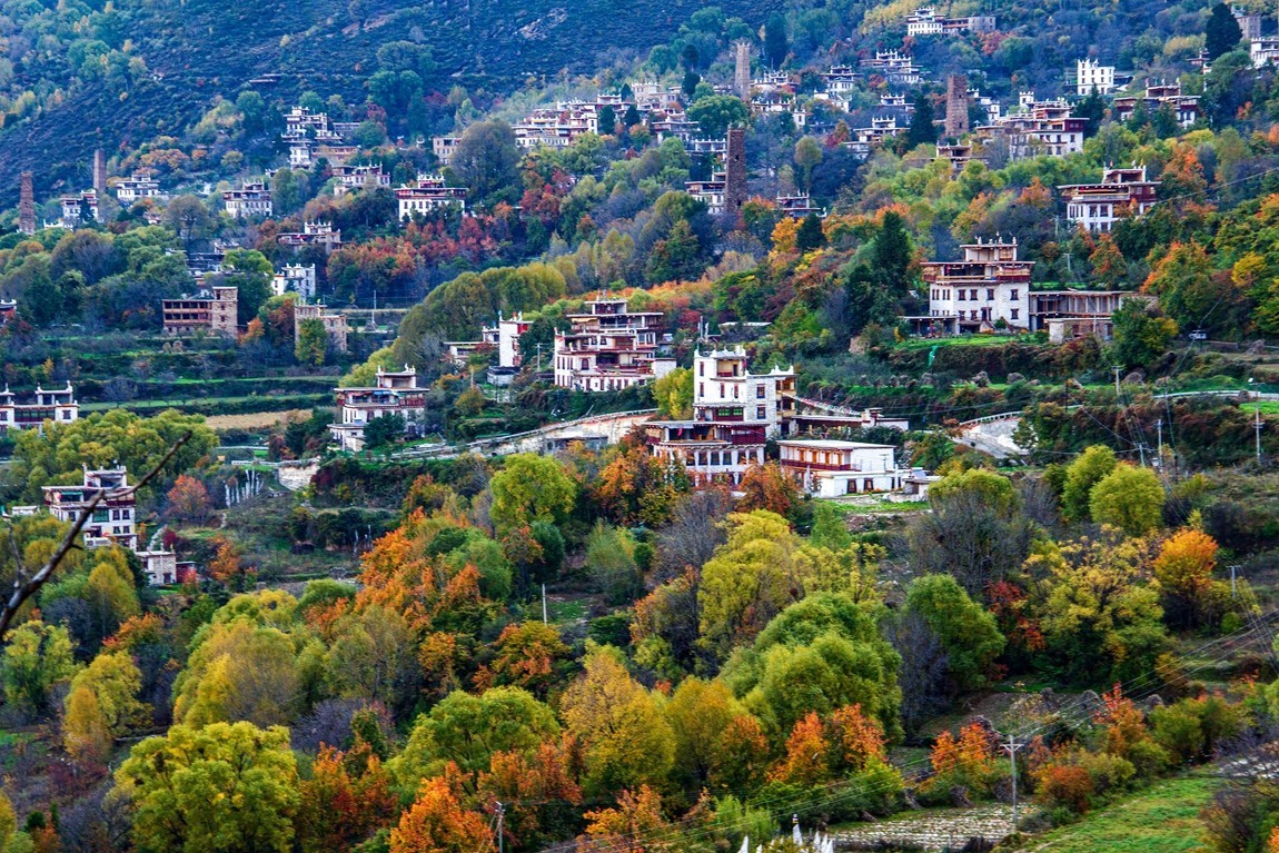 #遇见最美秋叶#川西--丹巴--藏区秋色【7】