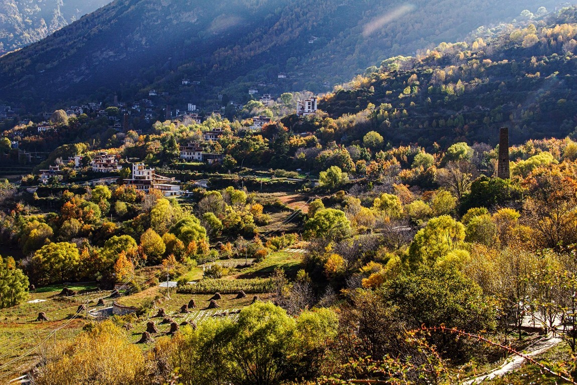 #遇见最美秋叶#川西--丹巴--藏区秋色【7】