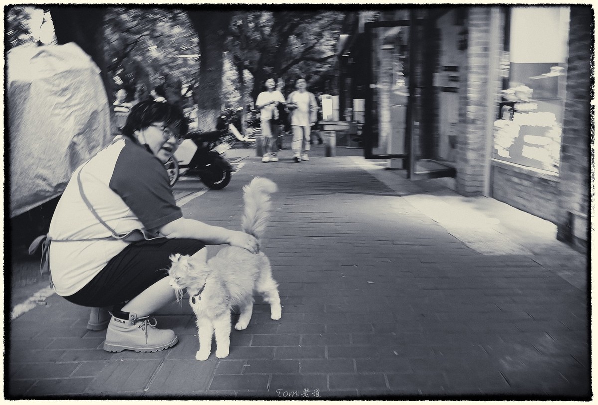 黑白片·街頭百態！