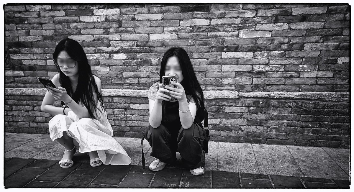 黑白片·街頭百態！