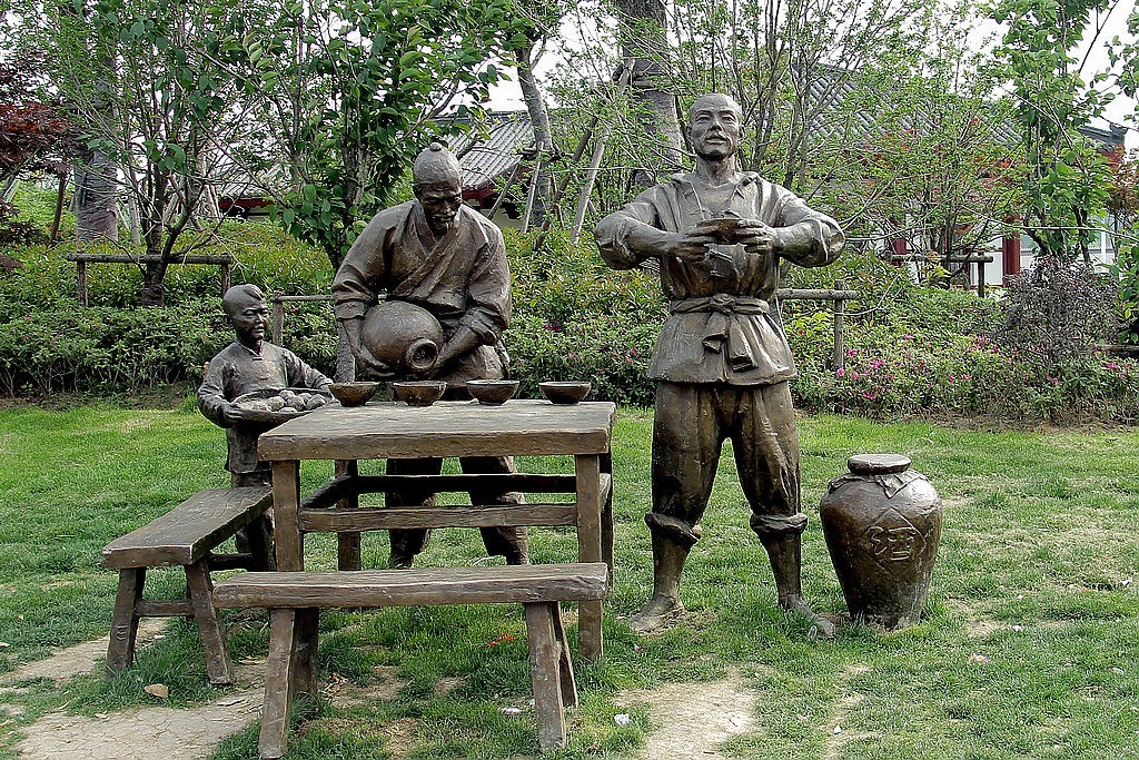 一组雕塑(酒文化)=3