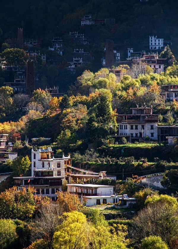 #遇见最美秋叶#川西--丹巴--藏区秋色【7】