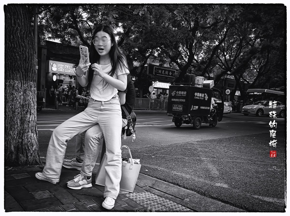 黑白片·街頭百態！