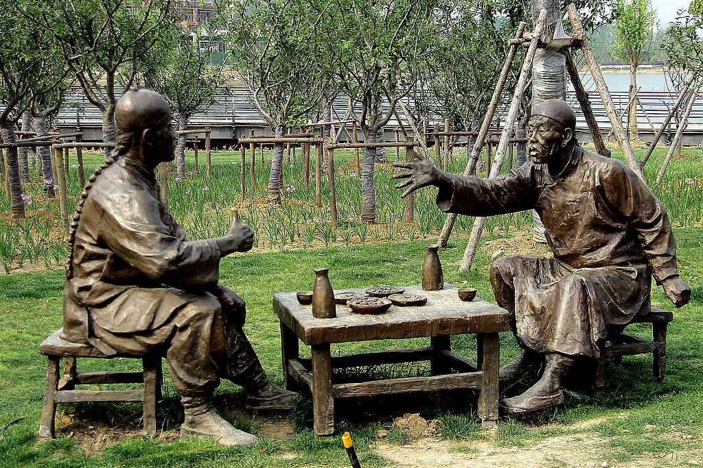 一组雕塑(酒文化)=3