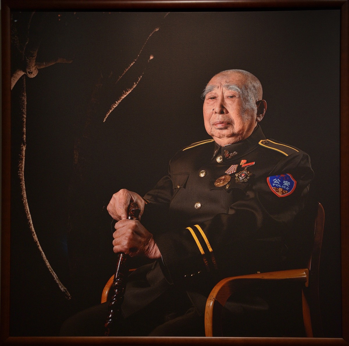 致敬老警：湖南第一代公安人肖像展实拍（上）