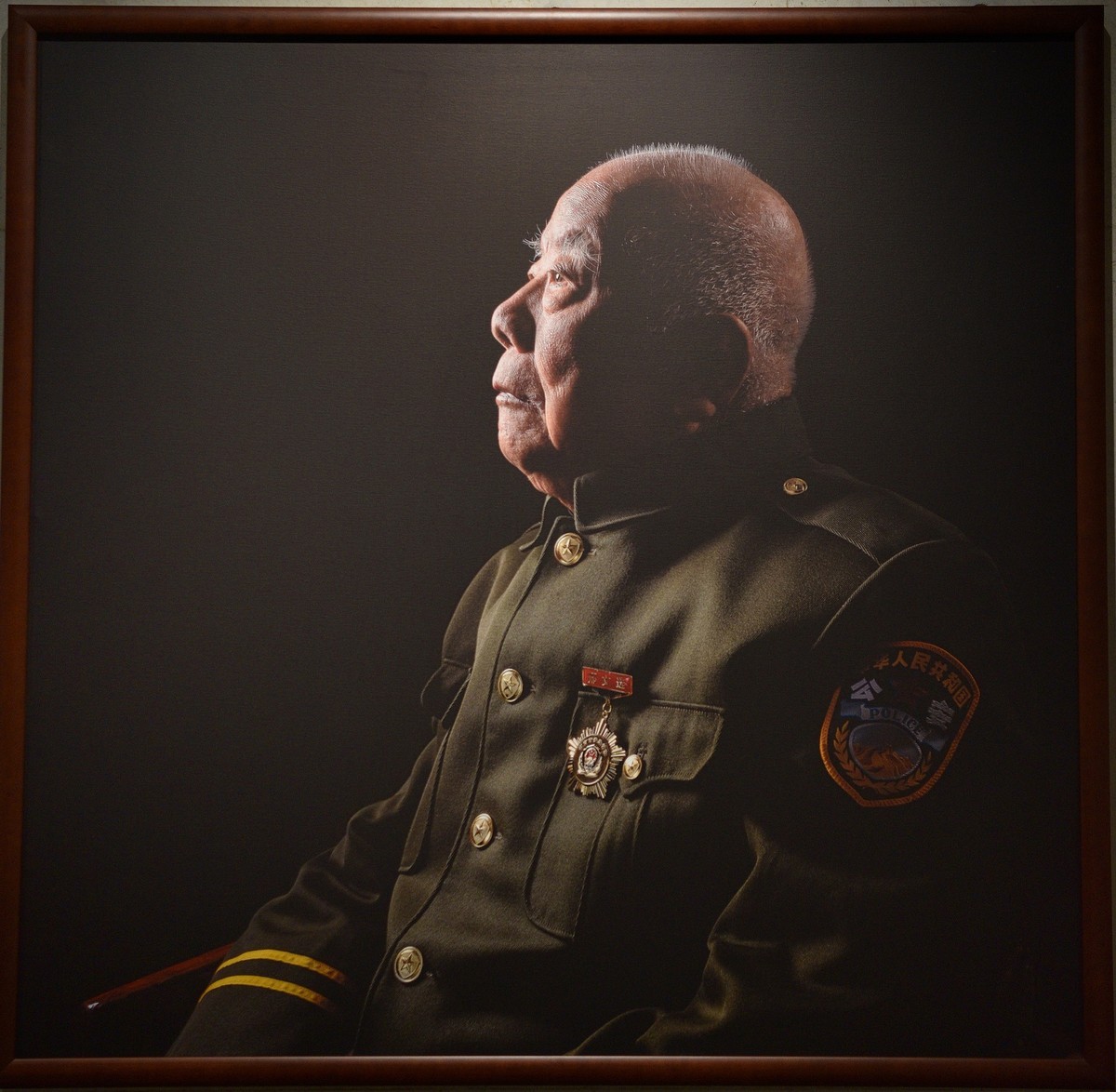 致敬老警：湖南第一代公安人肖像展实拍（上）