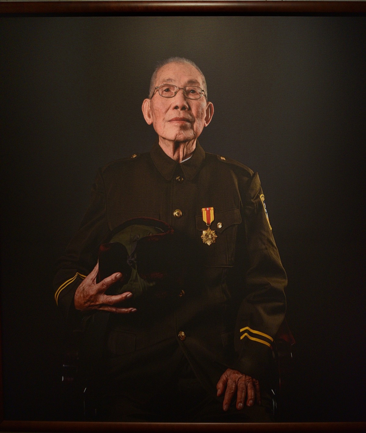 致敬老警：湖南第一代公安人肖像展实拍（上）