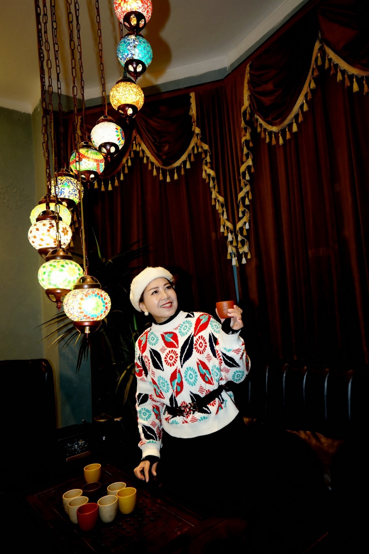 2025平安夜荟聚在{老汉口吴公馆｝的美女