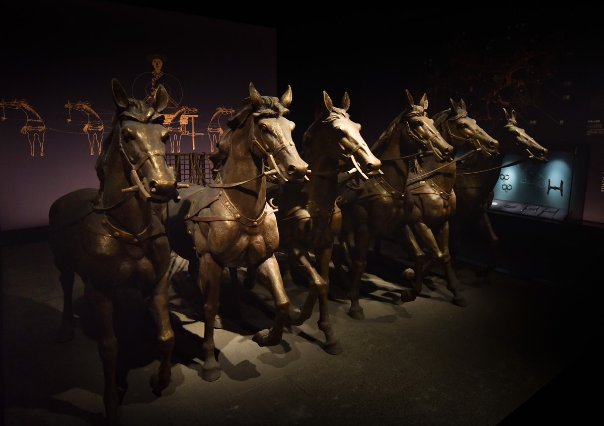 参观湖北省博物馆所拍