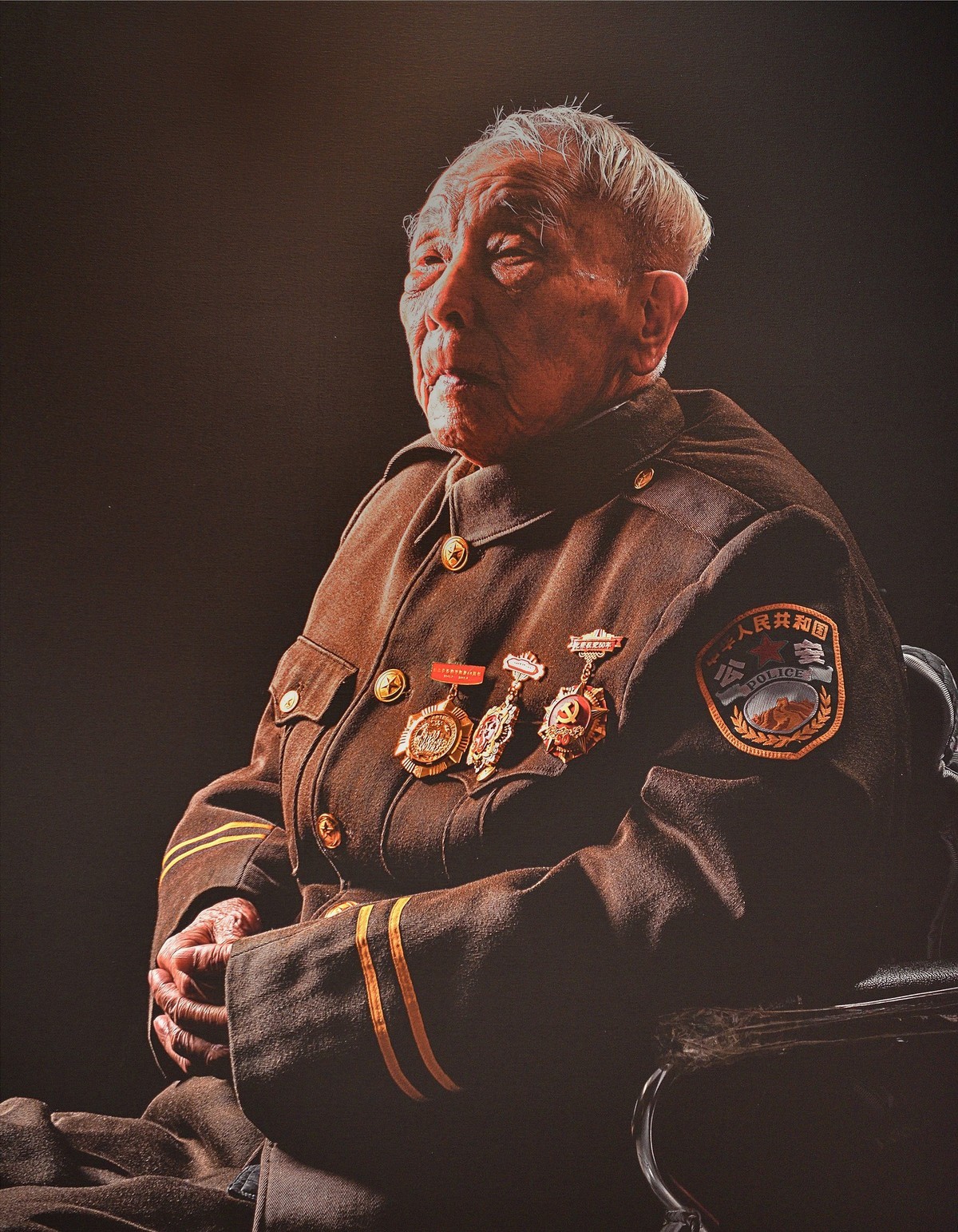 致敬老警：湖南第一代公安人肖像展实拍（上）