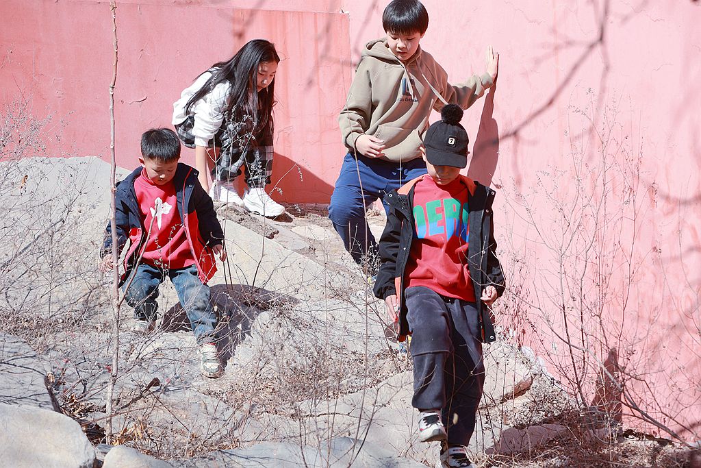昌平仙人洞村儿童摄影活动作业