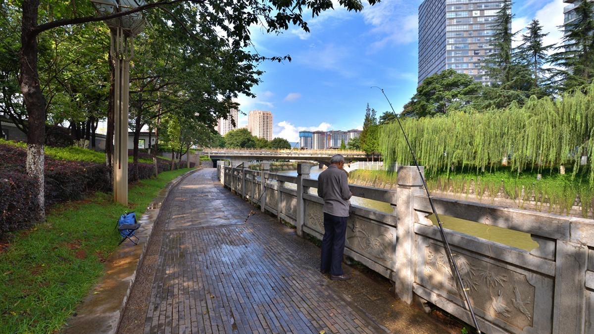 安宁市城中小河