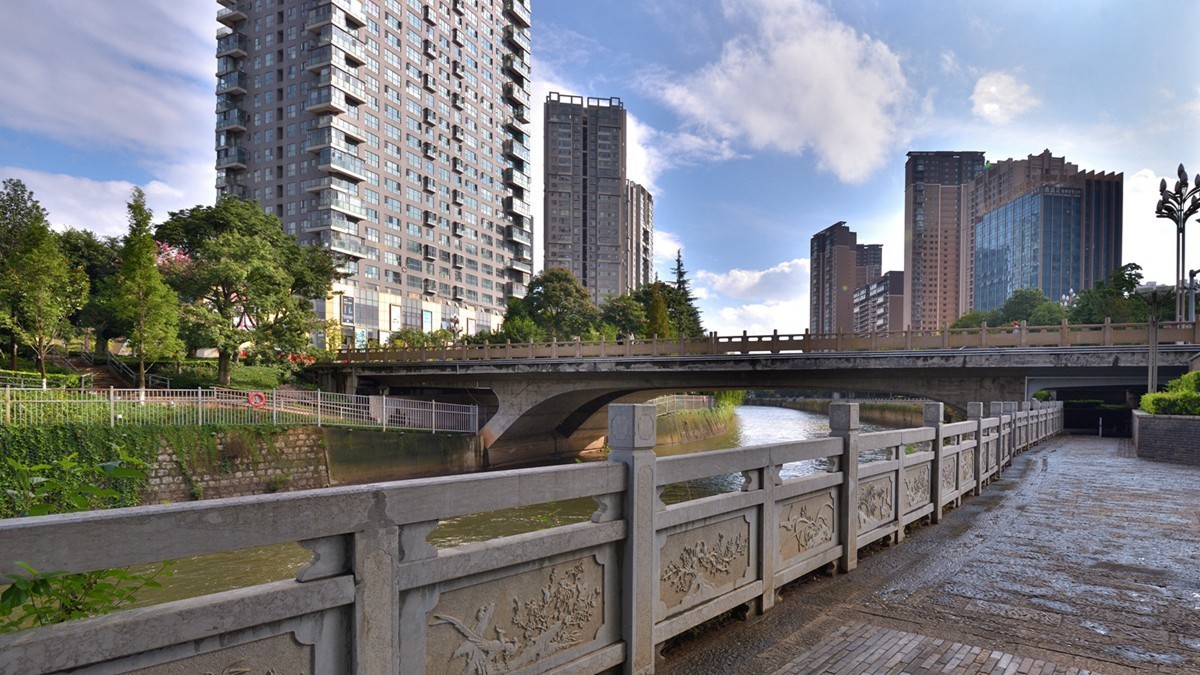 安宁市城中小河