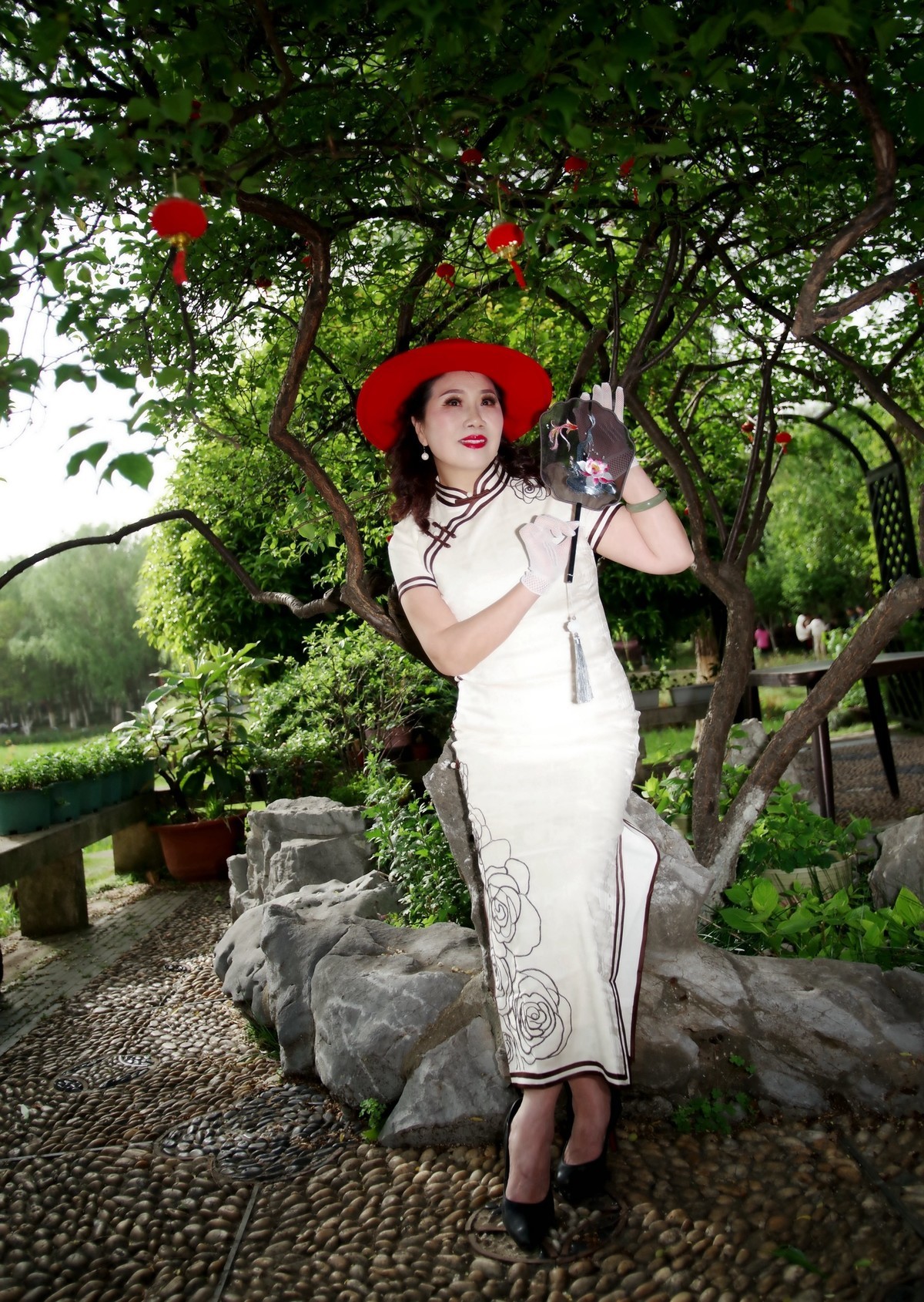 环境人像---沙湖公园的美女！