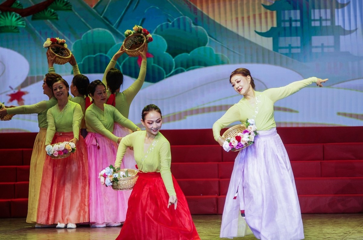 北京海淀区军休干部广场舞展演 四