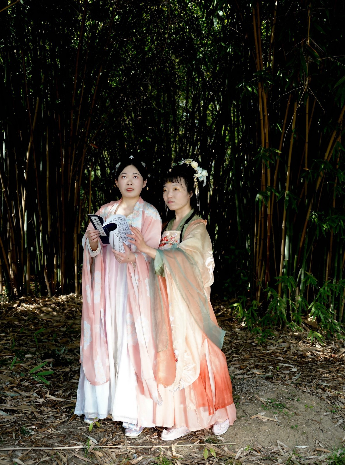 环境人像---小竹林中！