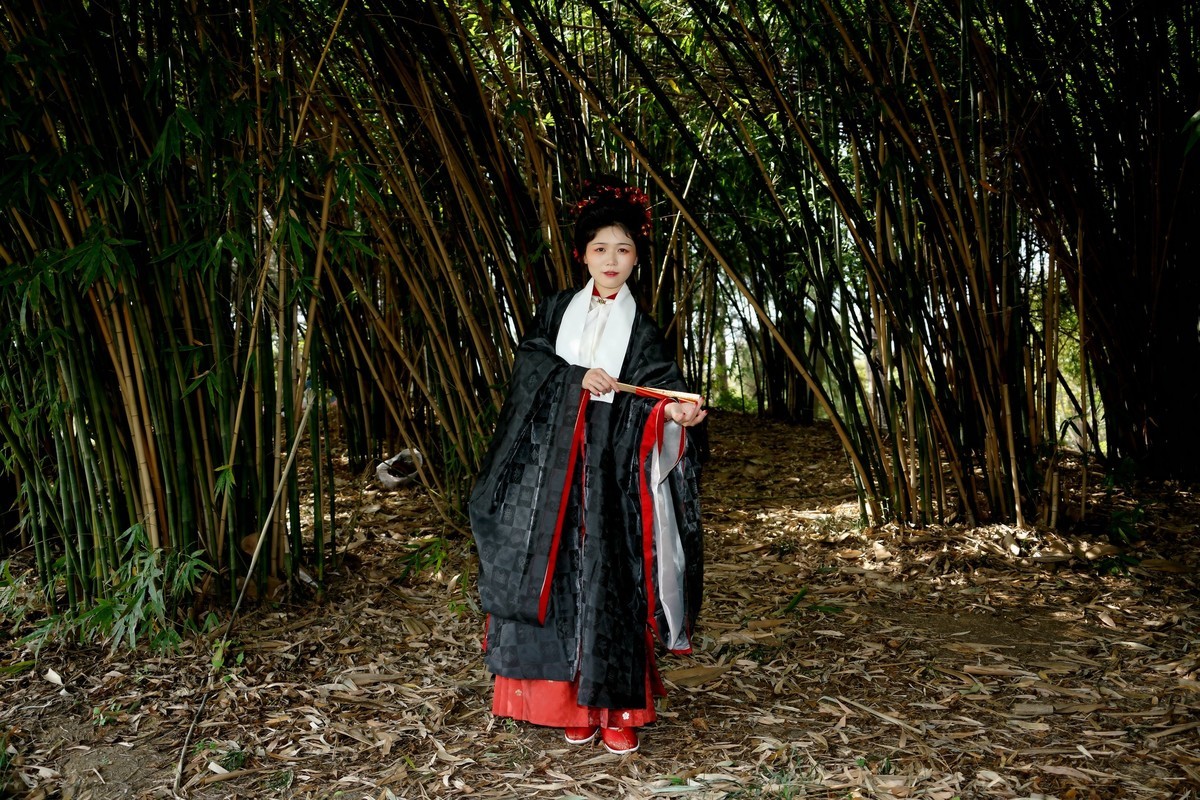 环境人像---小竹林中！