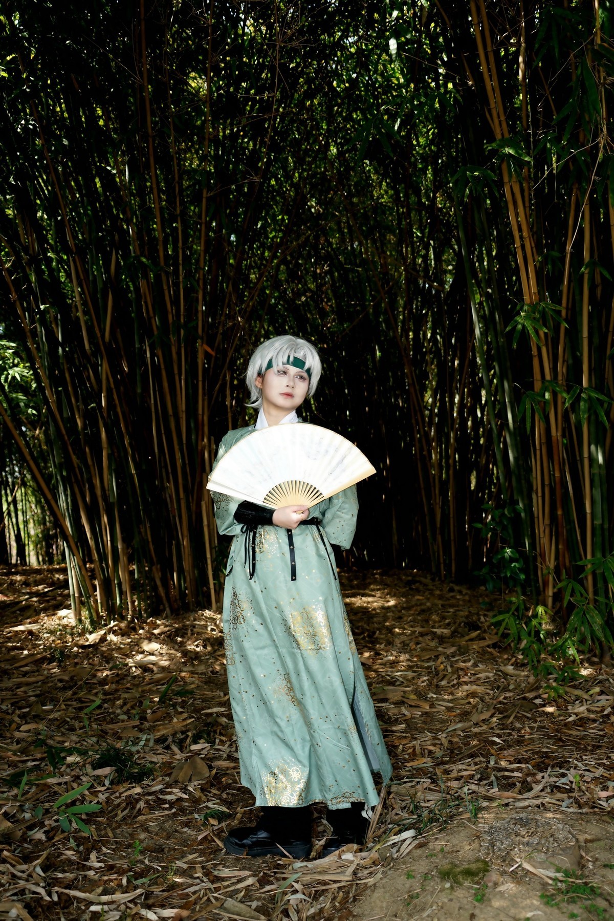 环境人像---小竹林中！