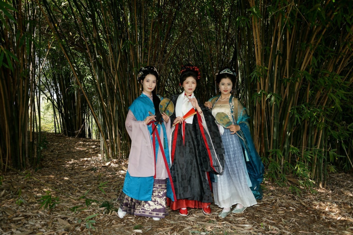 环境人像---小竹林中！