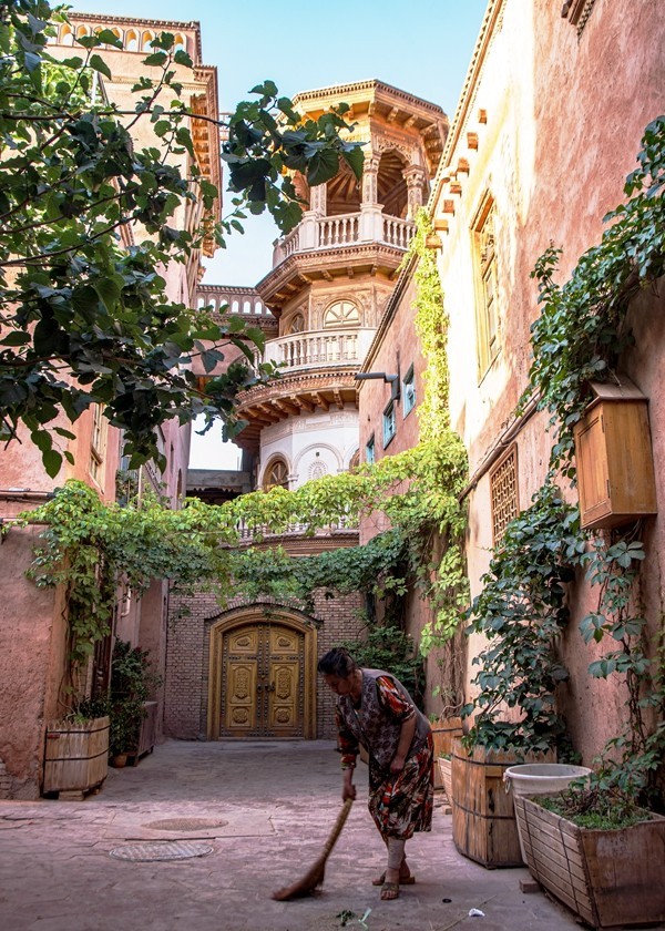 新疆行游--漫游喀什古城【18】上学去