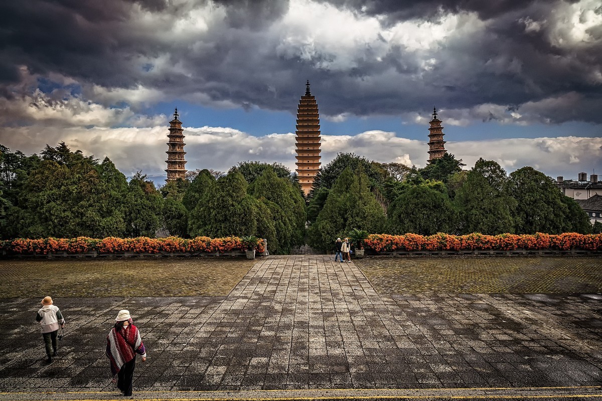 昨日又到大理，今日重游三塔