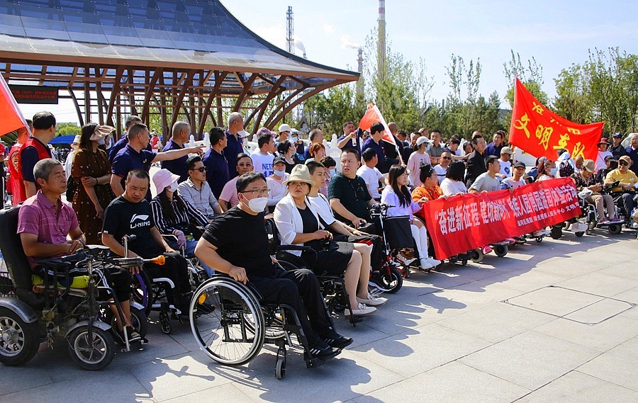 《不老松：纪实摄影》大美沧州系列報道：沧州园博园局部内景！ (1)