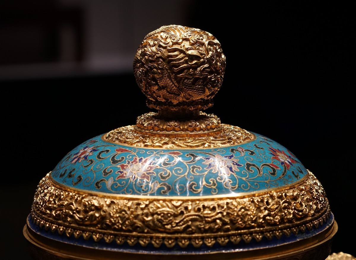 新疆博物馆展品之（二）：故宫宫廷珐琅器精品展