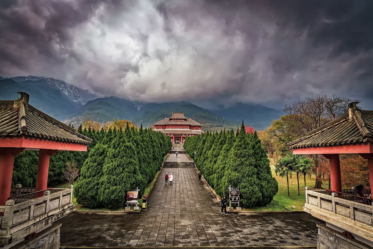 昨日又到大理，今日重游三塔