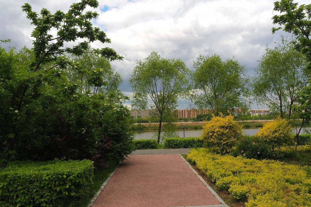 牡丹江江南沿江公园风景5