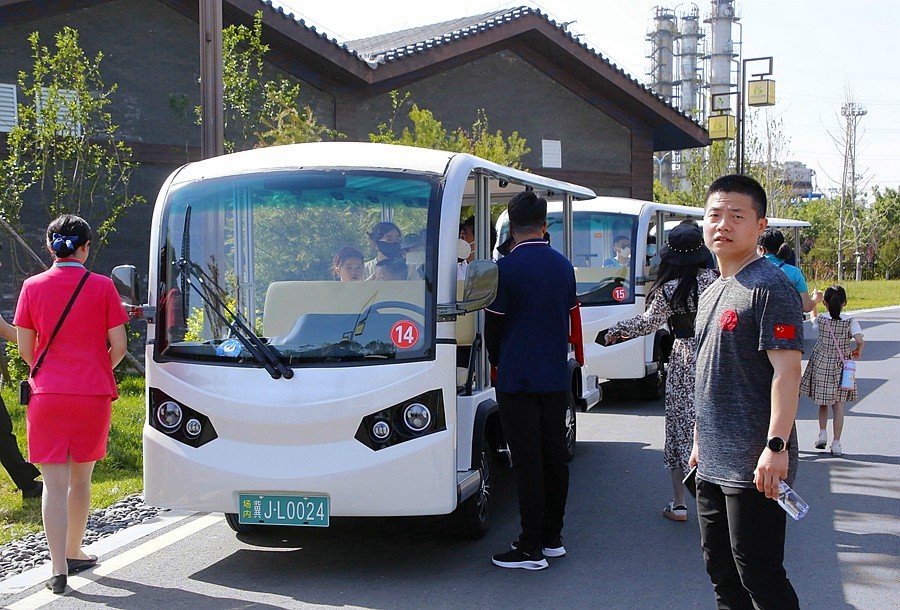 《不老松：纪实摄影》大美沧州系列報道：沧州园博园局部内景！ (1)