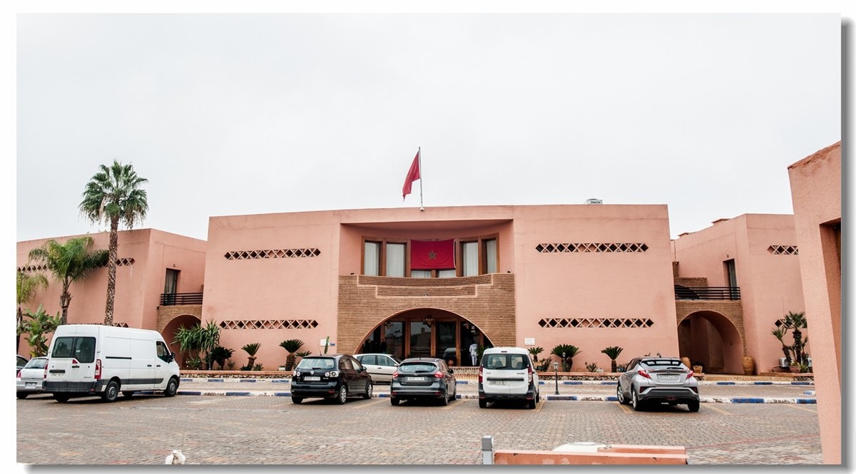 拜年贴摩洛哥风情之马拉喀什祝好友虎年吉祥