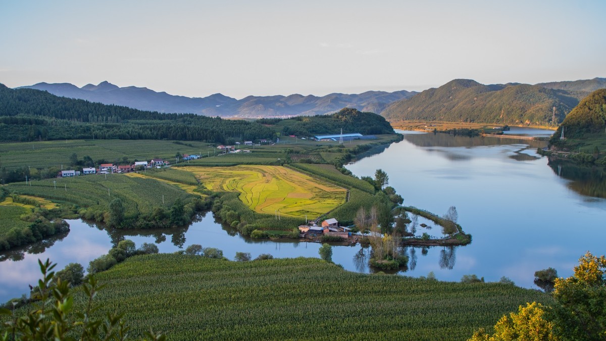 秀美山村米仓沟