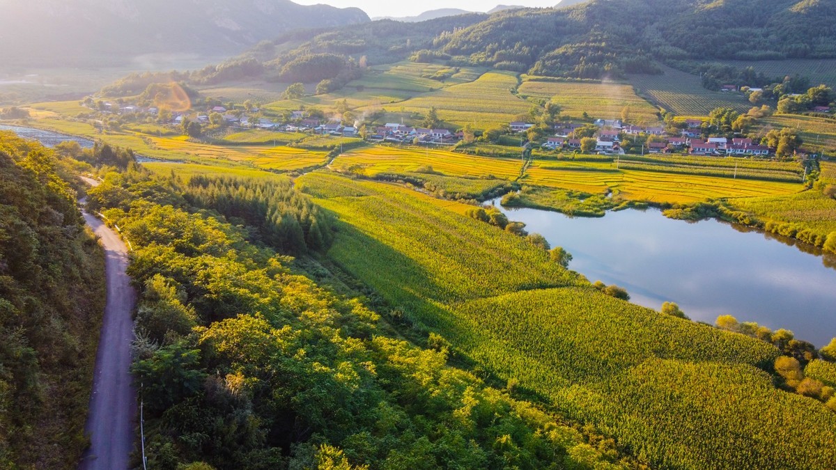 秀美山村米仓沟