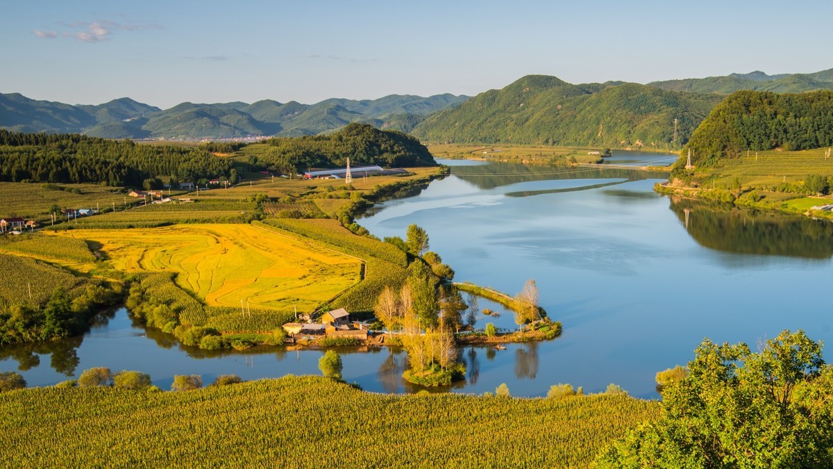 秀美山村米仓沟