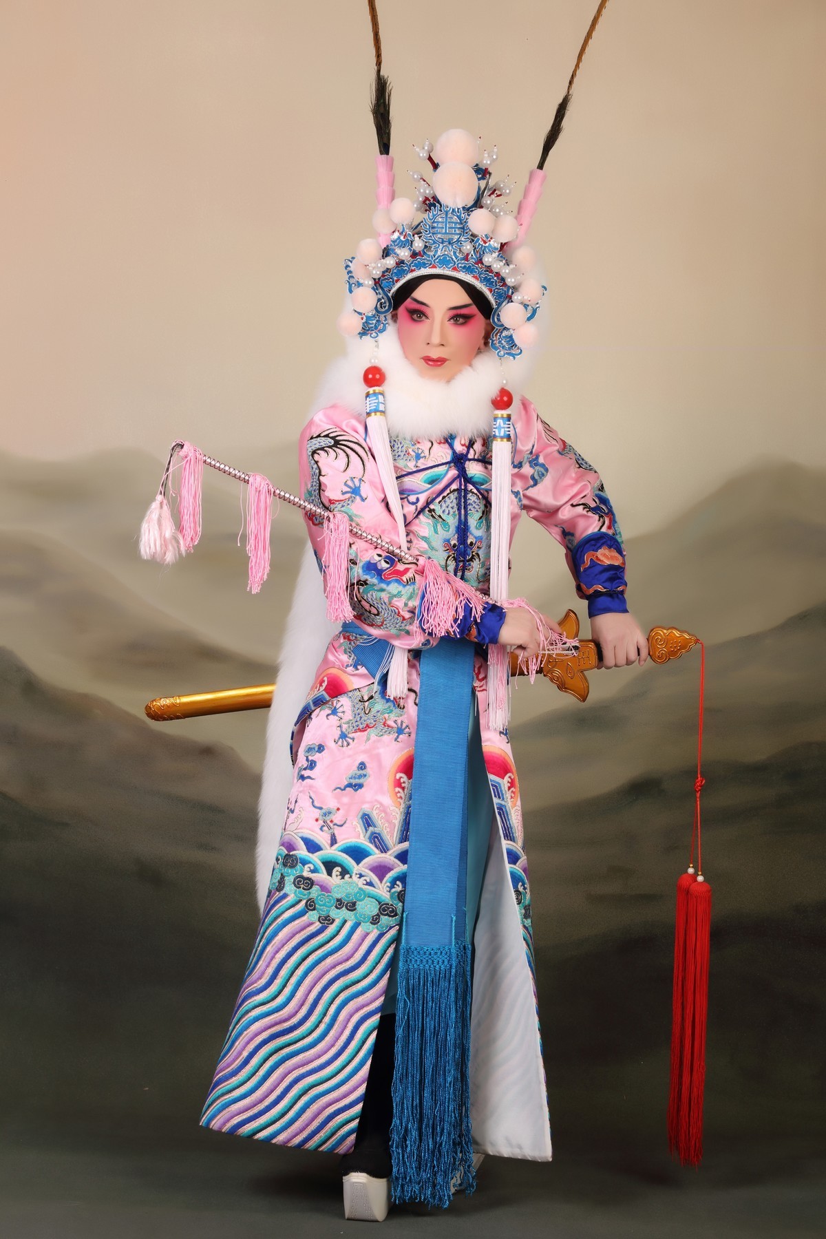 我的京剧照   京剧旦角武旦刀马旦   青衣 戏曲人物   窦娥冤 窦娥  挡马杨八姐