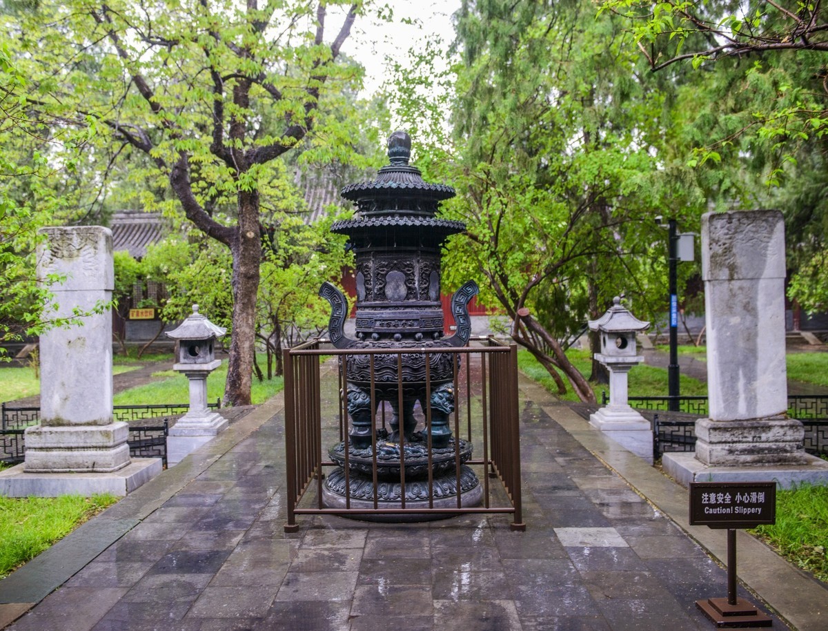 雨中的千年古寺-中关村在线摄影论坛