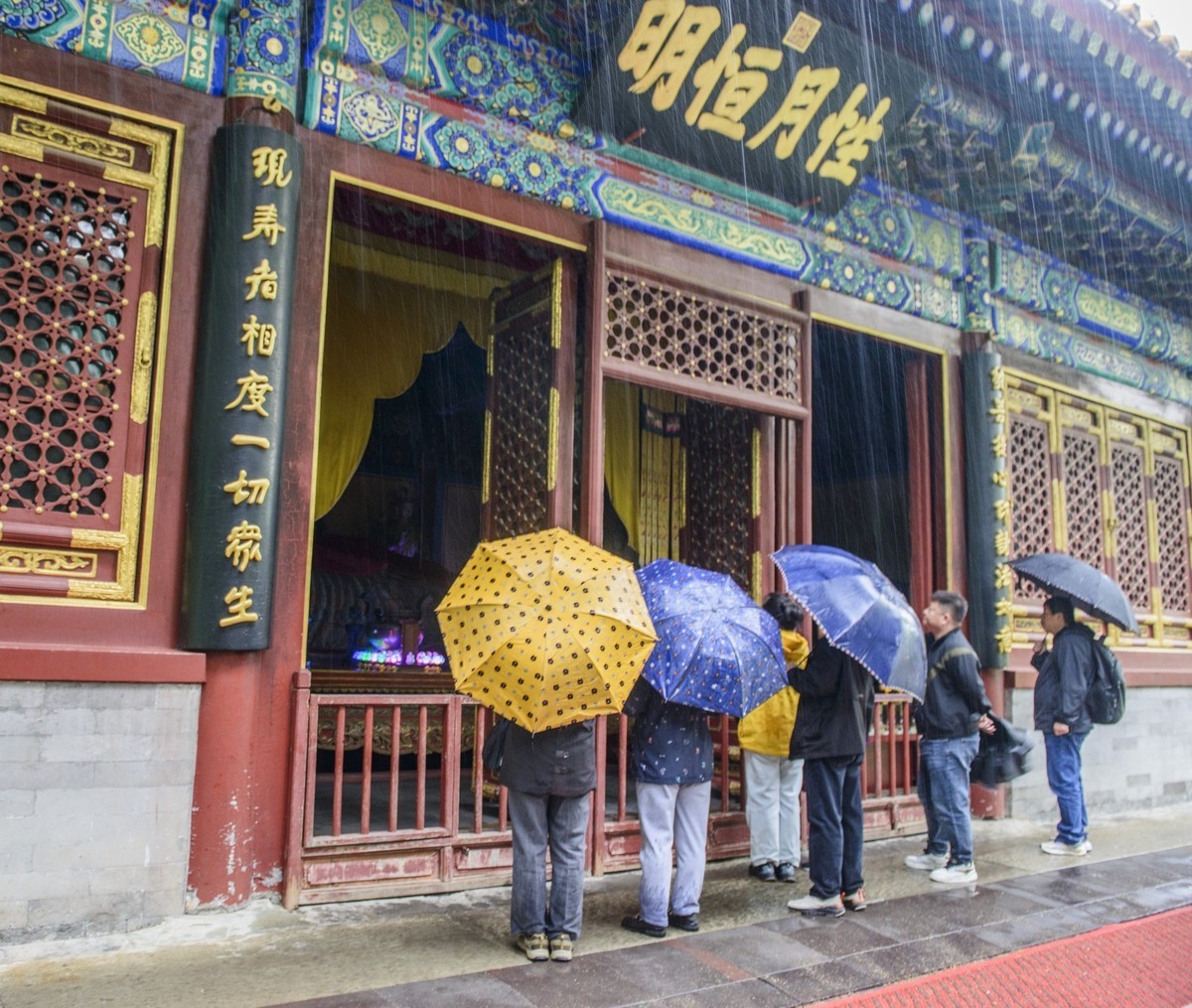 雨中的千年古寺-中关村在线摄影论坛
