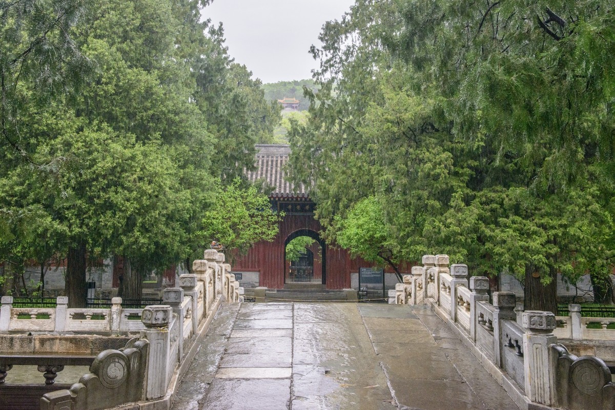 雨中的千年古寺-中关村在线摄影论坛