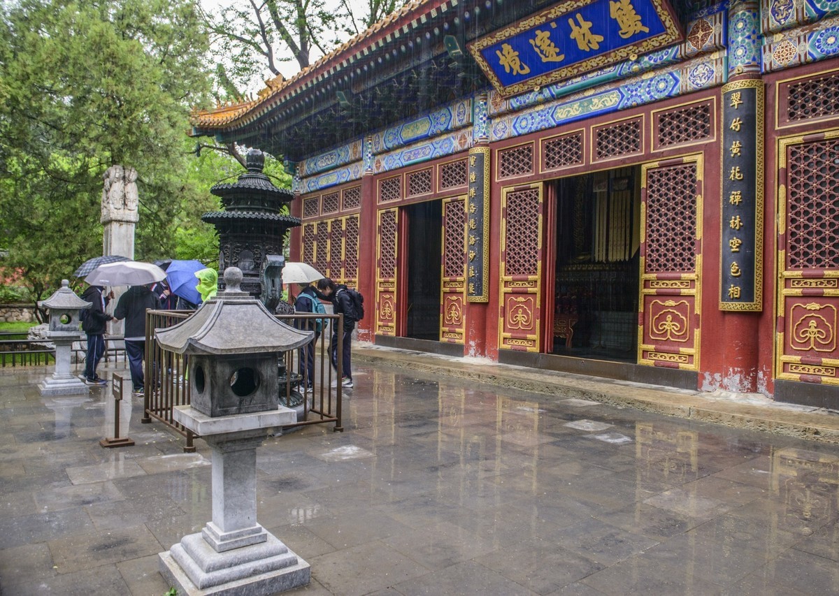 雨中的千年古寺-中关村在线摄影论坛
