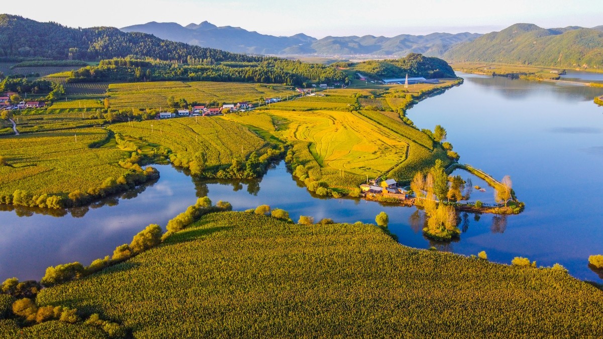 秀美山村米仓沟