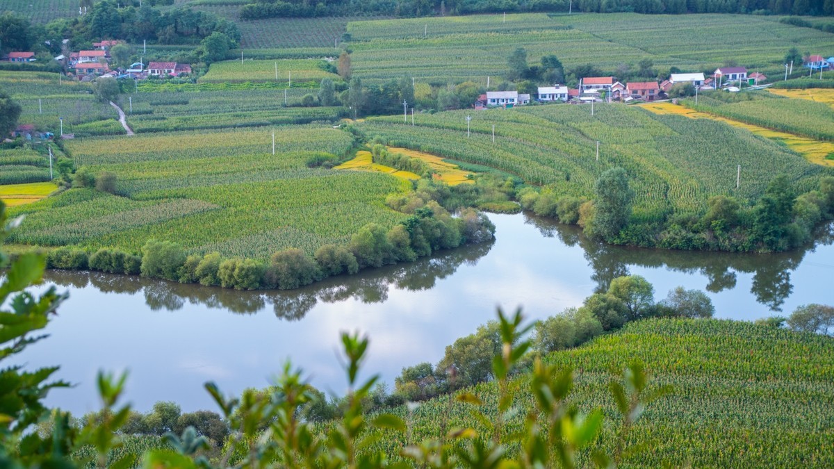 秀美山村米仓沟