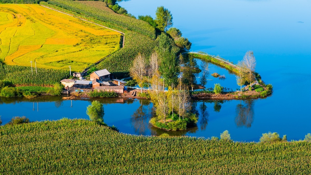 秀美山村米仓沟