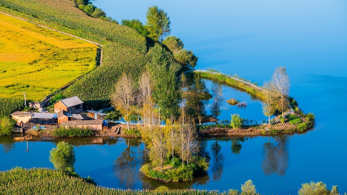 秀美山村米仓沟