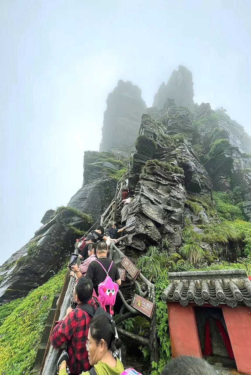 手机片     梵净山