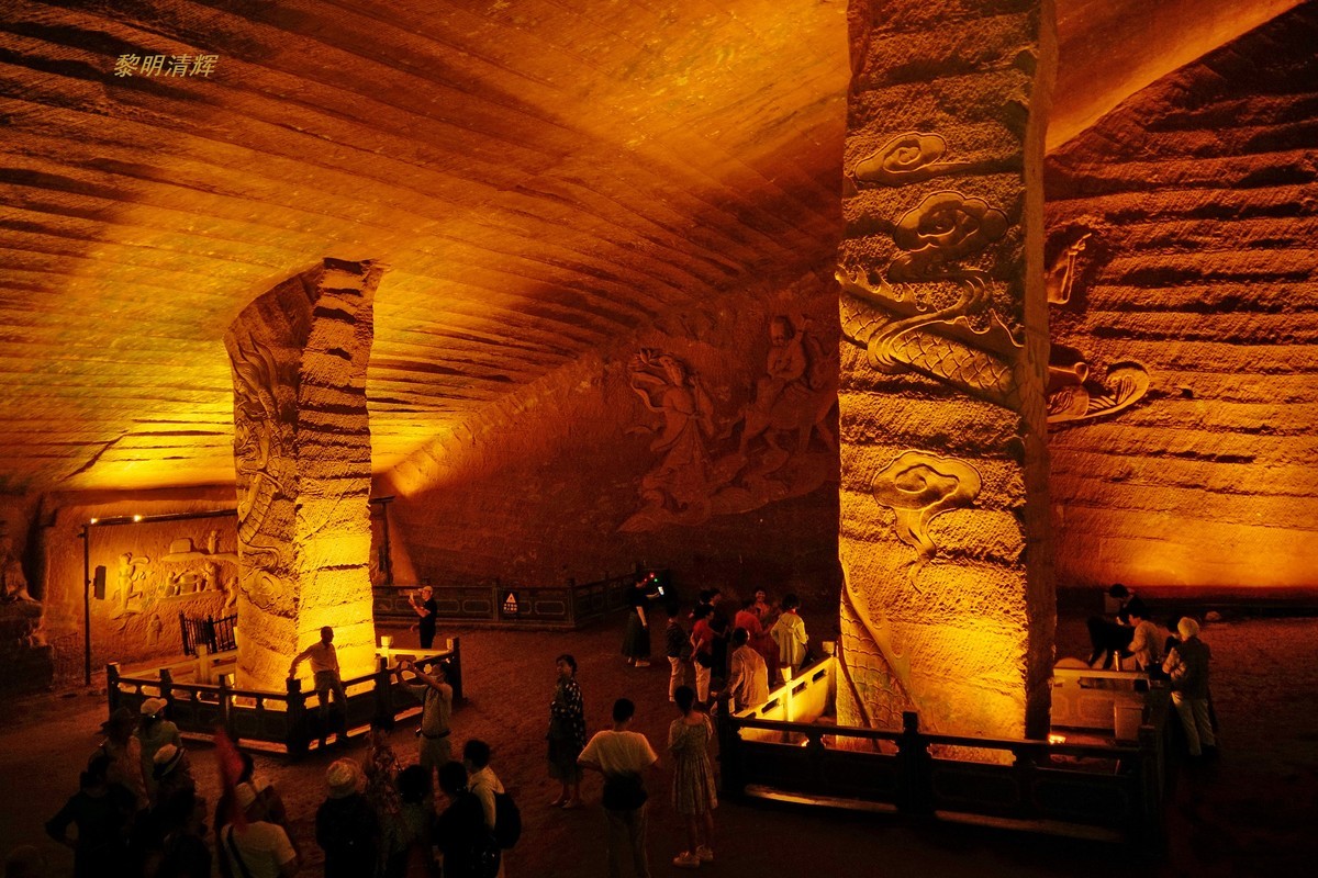 神秘的龙游石窟—2