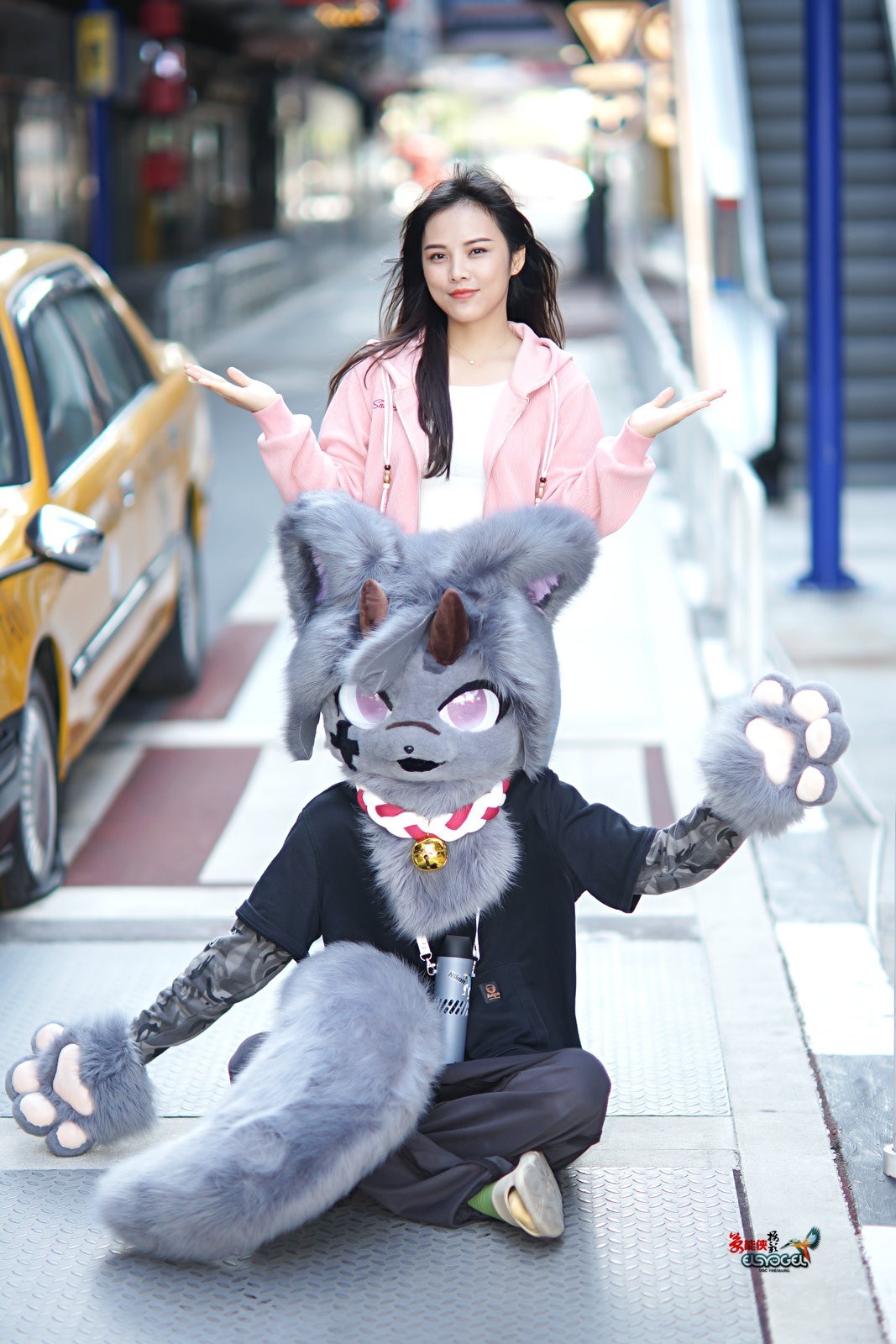 【蓝猫与美女】---浩浩、芳芳