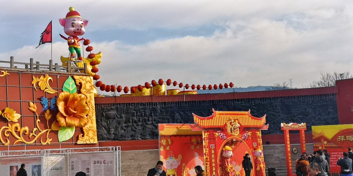 2022年春节的焦作影视城（手机版）