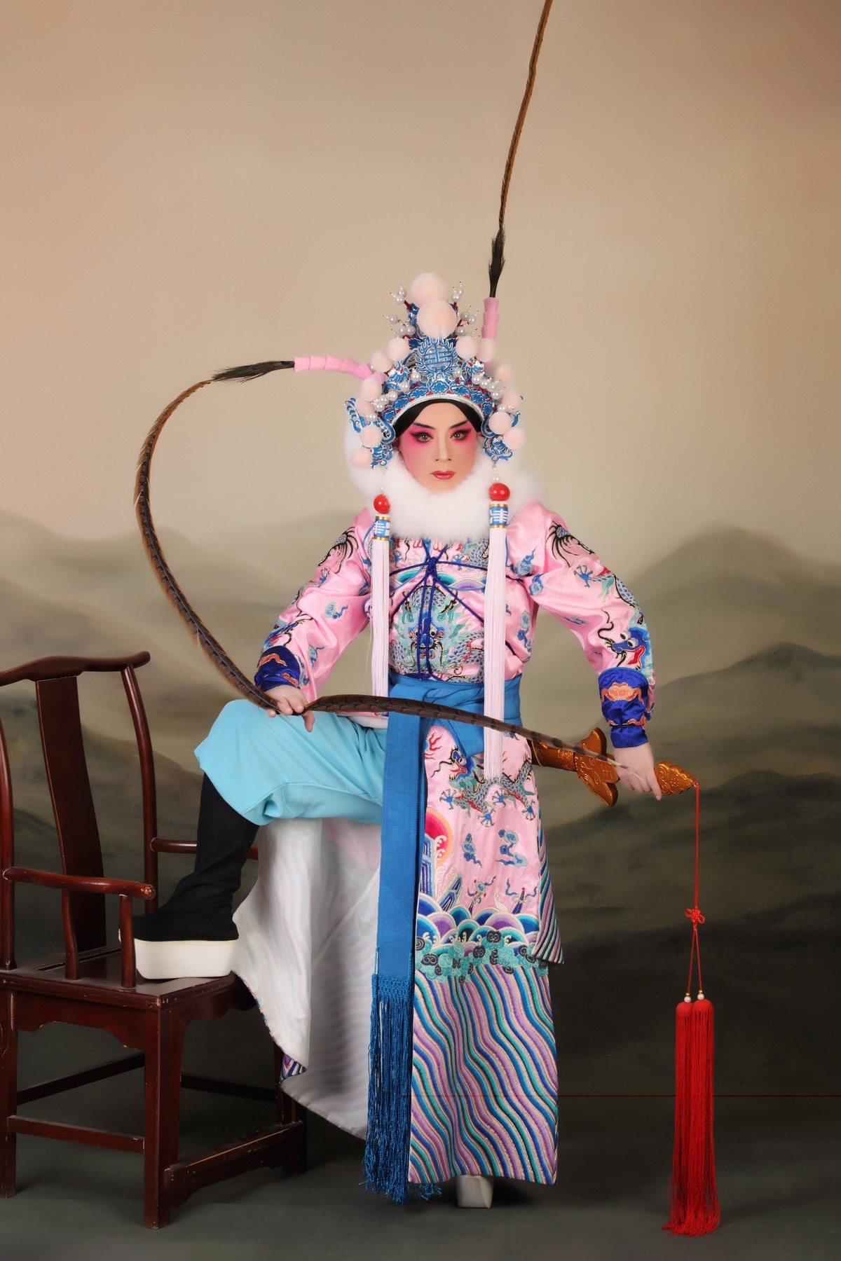 我的京剧照   旦角   花旦青衣 戏曲人物     挡马杨八姐  八大锤陆文龙