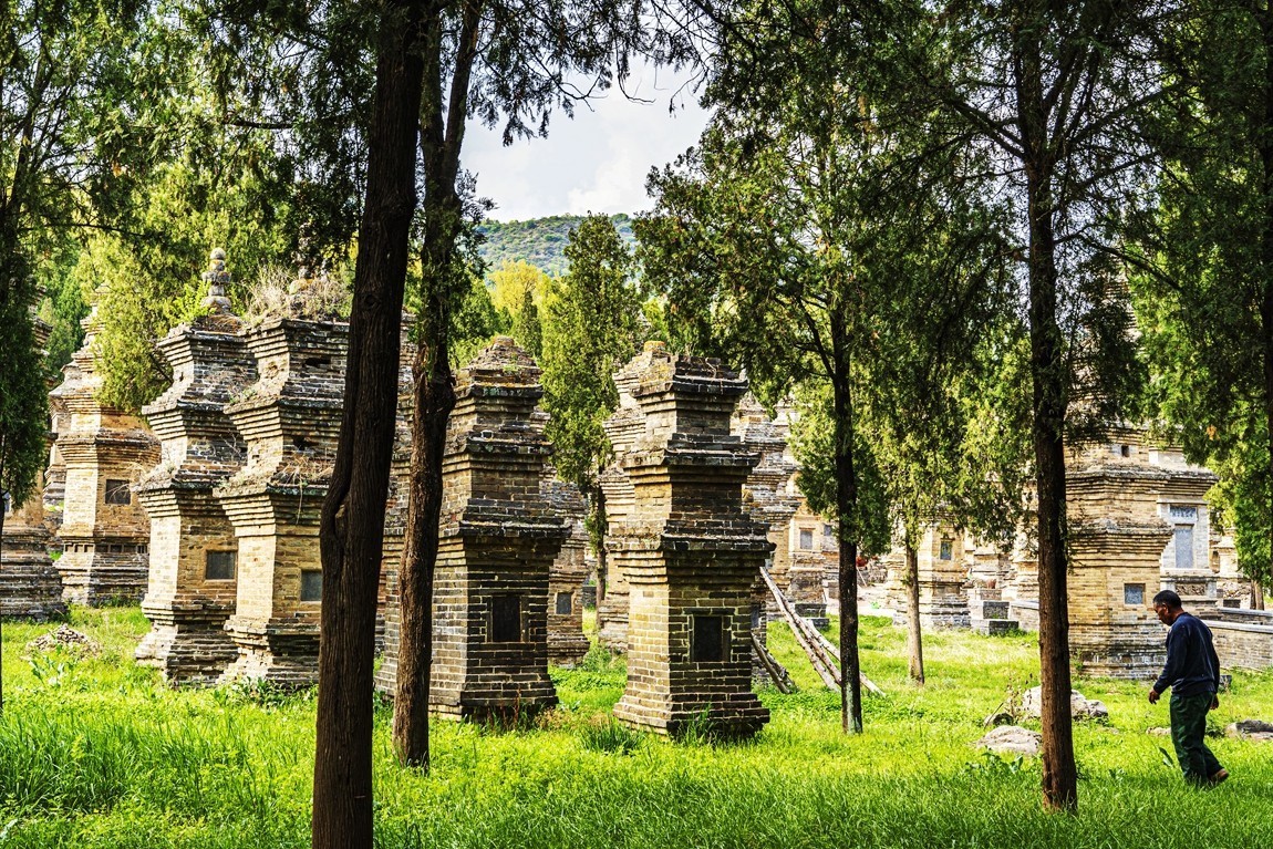 河南嵩山--少林寺【9】塔林