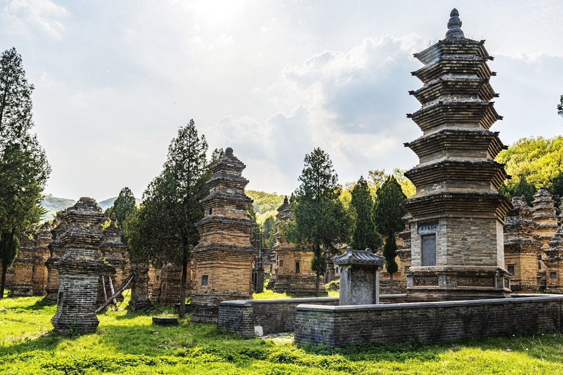 河南嵩山--少林寺【9】塔林